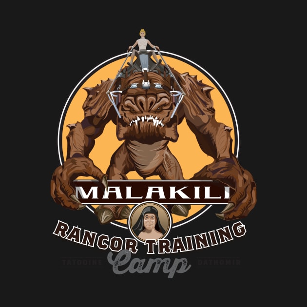 Malakili Rancor Training Camp by MindsparkCreative