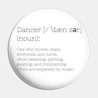 Dancer Definition Pin