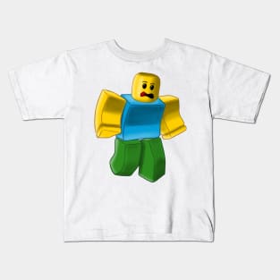 Roblox Noob Character Kids T-Shirt by Vacy Poligree - Pixels