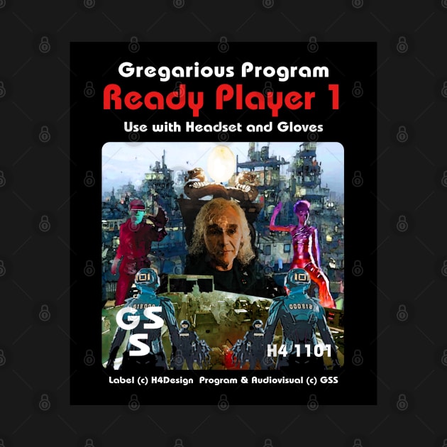 Ready Player 1 Game Label by H4Design