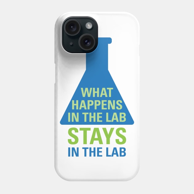 Chemistry - What Happens In The Lab Phone Case by oddmatter