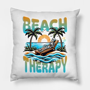 Beach Therapy Pillow