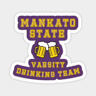 Mankato State Drinking Team Magnet