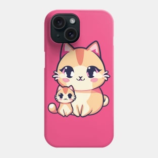 Cute Kawaii Cats Best Mom Ever Phone Case