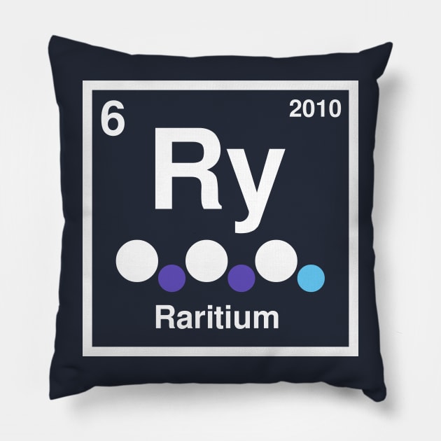 Chemical Rarity Pillow by Tridashie