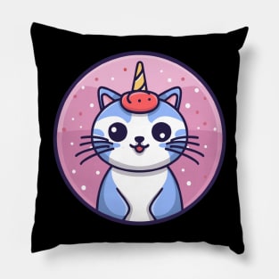 Caticorn Pillow