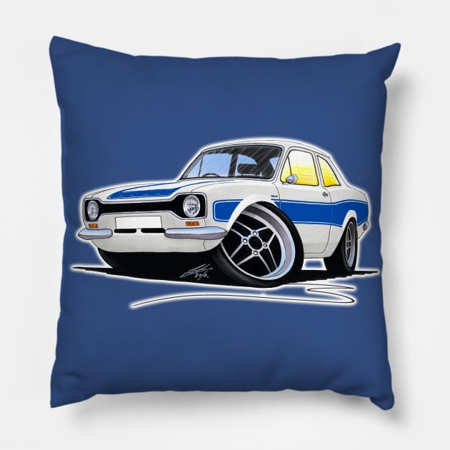 Ford Escort (Mk1) RS2000 White Pillow by y30man5