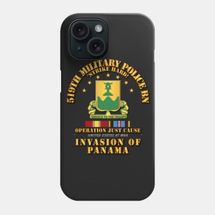 Just Cause - 519th Military Police Bn w Svc Ribbons Phone Case