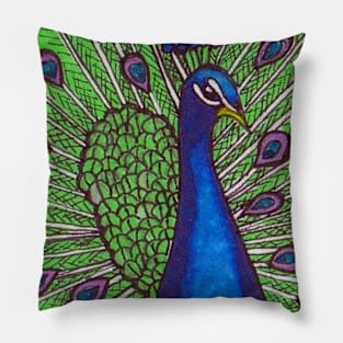 Peacock Pillow