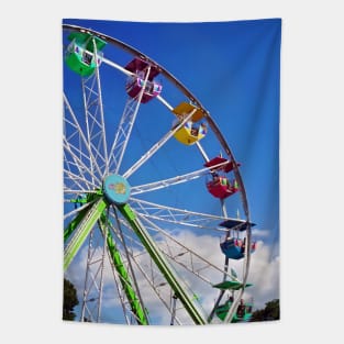 Colorful Ferris Wheel Tapestry