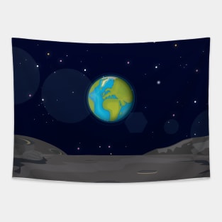 Moonscape Tapestry