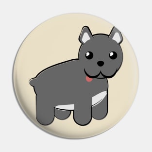 Cute French Bulldog Puppy Pin