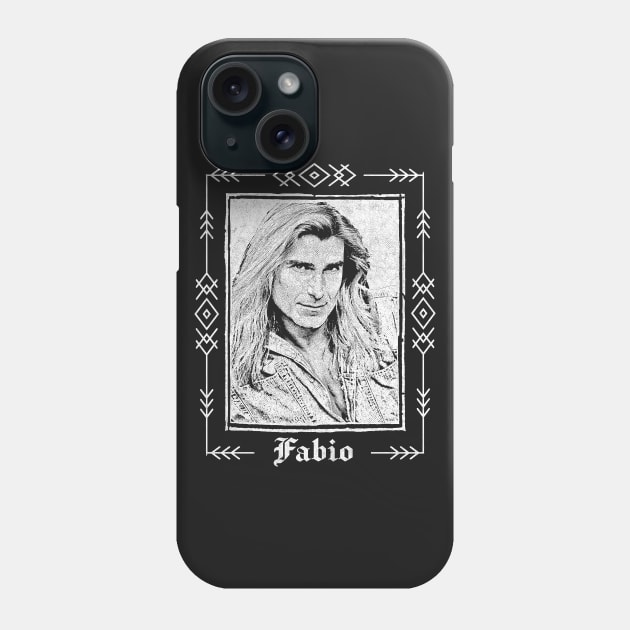 Fabio // 80s Style Punksthetic Design Phone Case by DankFutura