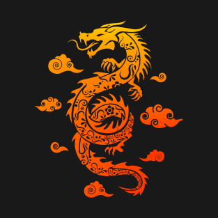 Traditional Chinese Dragon Chinese New Year 2024 Year of the Dragon T-Shirt