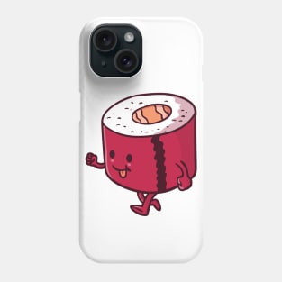 Cute Cartoon Sushi Roll Phone Case