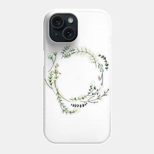 Floral Frame Phone Case