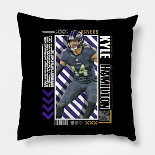 Kyle Hamilton Paper Poster Version 10 Pillow