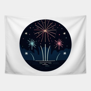 Fireworks Tapestry