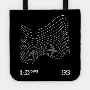 Slowdive Souvlaki / Minimalist Artwork Design Tote