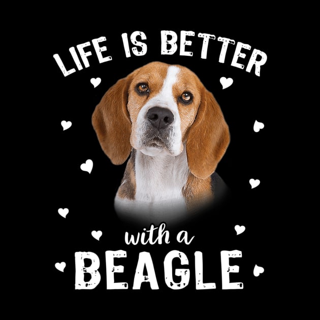 Life Is Better With A Beagle by Xamgi