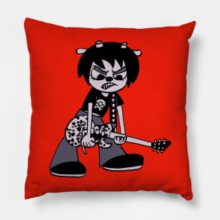 I draw rammy / dark lammy with her guitar / um jammer lammy Pillow