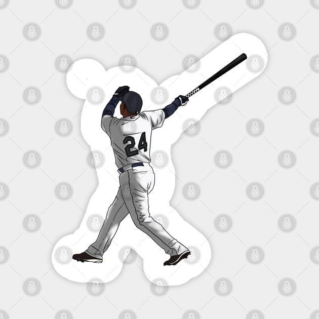 Ken Griffey Jr Magnet by SickSticksCo