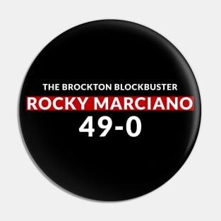 Rocky Marciano - The Brockton Blockbuster Pin