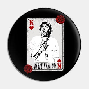 Vintage Card Barry Manilow Pin