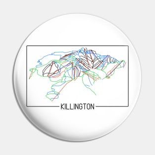 Killington Trail Rating Map Pin