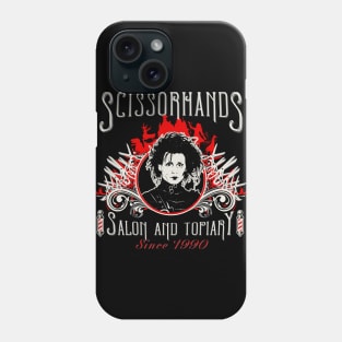 Scissorhands Salon and Topiary Phone Case