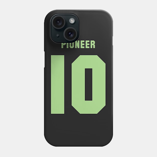 Pioneer 10 Jersey Phone Case by TotallyNormal