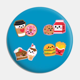 Perfect Food Pairings Sticker Pack Pin