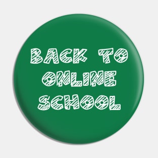 Back to Online School Pin