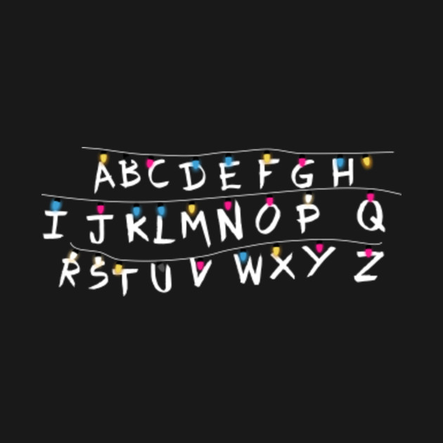 Stranger things alphabet - Stranger Things - Tapestry | TeePublic