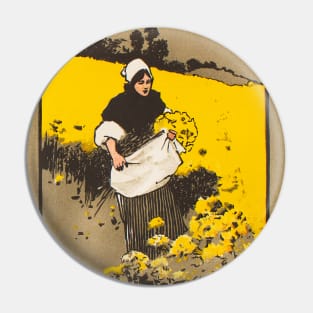 Colman's Mustard Ad Pin