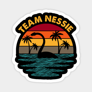 Team Nessie vintage loch ness monster Magnet