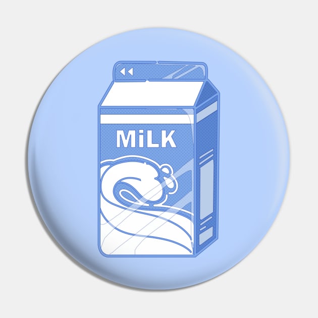 Cute aesthetic baby blue milk Pin by MinimalAnGo