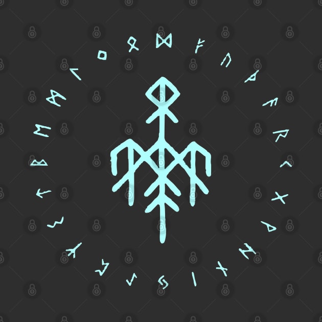 wardruna vikings norse-mythology-symbols by Lamink