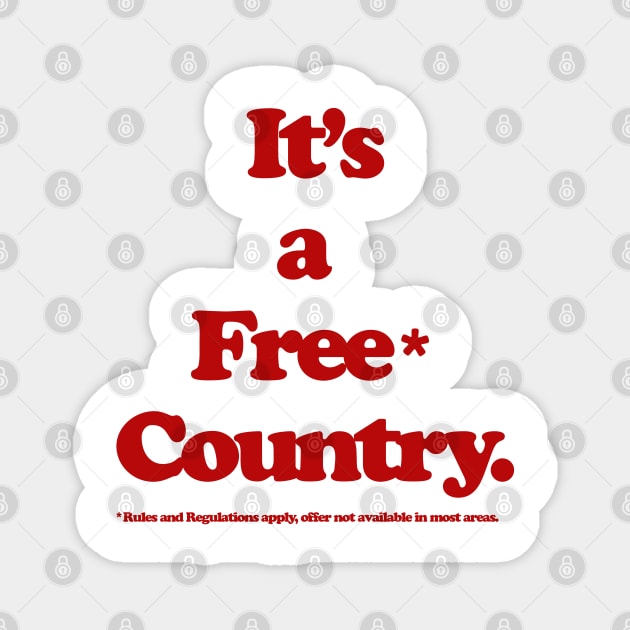 Free Country Magnet by bakerjrae