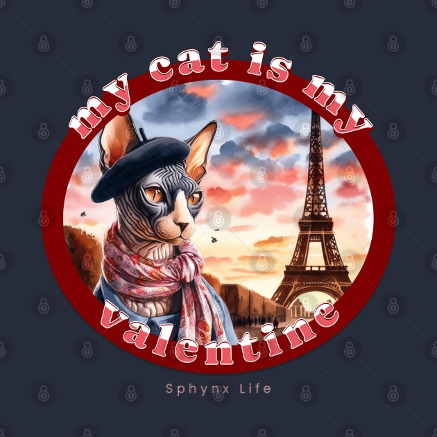 My French Valentine Cat Sphynx Life 0DS by catsloveart