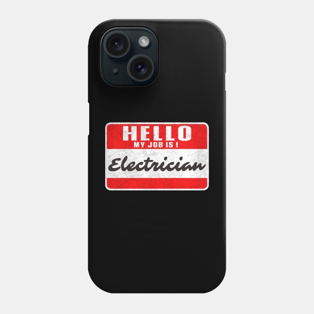 electrician Phone Case by SpaceImagination