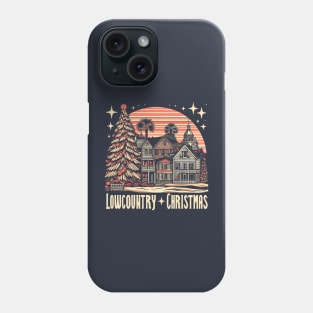 Lowcountry Christmas Starry Charleston Xmas Phone Case