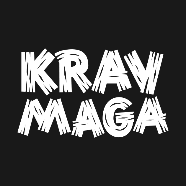 Krav Maga Clunky Rough Type by polliadesign