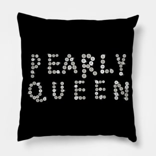 Pearly Queen Cockney Girl London Design Pillow