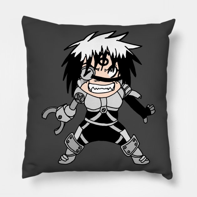 Sechs Chibi Pillow by KranberriJam