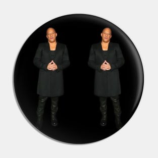 Vin Diesel - Celebrities - Actor -  2020 | Two Stickers #2 Pin