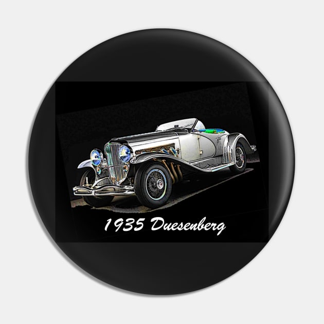 1935 Duesenberg Roadster Car Pin by CarloVaro