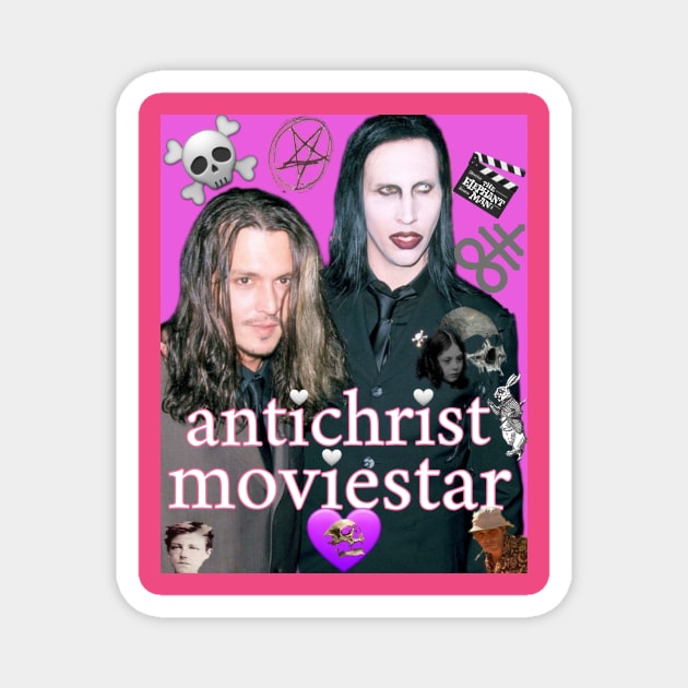 antichrist moviestar Magnet by ArtCoffeeLust