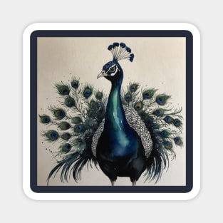 Peacock Magnet