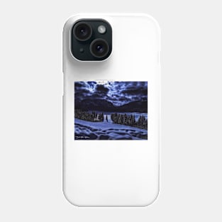 Moon Over Montana Phone Case